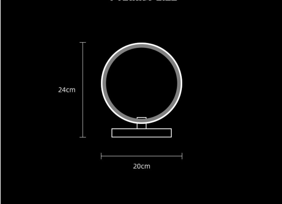 Atmosphere Desk Lamp Bedroom RGB Gaming Colorful Creative