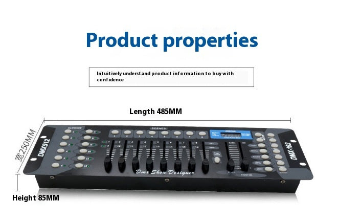 DMX512 Console 192 Console Lighting Console Controller